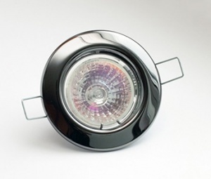  Светильник встраиваемый  C1830/03 черный хром Nobile арт. 1750350300