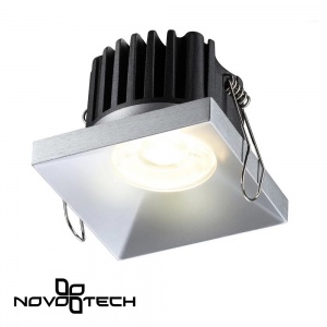 Встраиваемый светодиодный светильник Novotech Metis 10W 3000K 358483