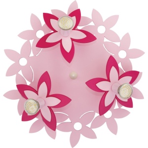  Настенно-потолочный светильник 6895 Flowers Pink III  