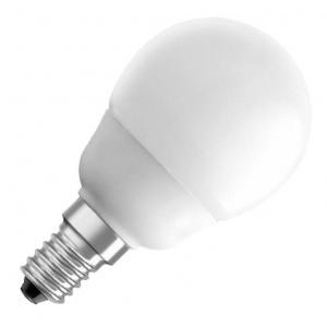 Энергосберегающая лампа Osram DULUXSTAR Mini Globe   5W/827  E14  240lm  10000h d57x105 4008321205490