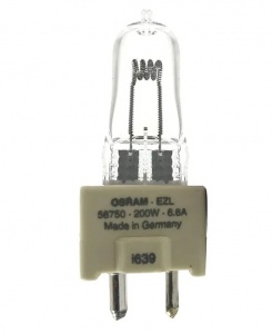 Галогенная лампа Osram 58750 EZL 200W 6.6A GZ(GY)9.5 4050300657929