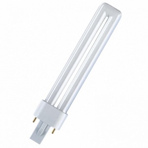 Лампа Osram DULUX S 9W/41-827 G23 (мягкий тёплый белый) 4008321580696