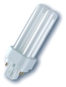 Лампа Osram DULUX D/E 18W/31-830      G24q-2 (тёплый белый 3000К) 4099854122354