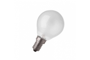 Лампа накаливания Osram CLASSIC P FR  40W 230V E14 (шарик матовый d=45 l=80) 4008321411471