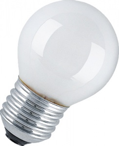 Лампа накаливания Osram CLASSIC P FR 40W 230V E27 (шарик матовый d=45 l=75) 4008321411716