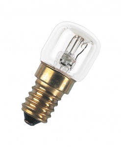 Лампа накаливания Osram OVEN T22 CL 15W 230V E14 300°C   d22x52 4050300003108 для освещения духовых шкафов