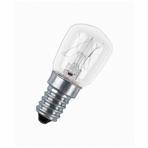 Лампа накаливания Osram SPC.T26/57 CL 15W 230V E14 для холодильника 4050300310282