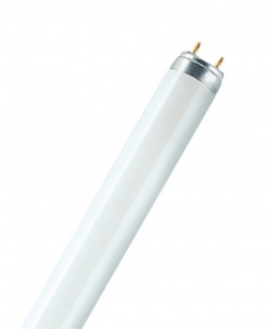 Люминесцентная лампа Osram L 18W / 965  LUMILUX DE LUXE  G13  D26mm  590mm  6500K 4008321111371