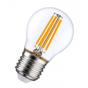 Светодиодная филаментная лампа Osram FIL SCL P60     5W/840 230V CL  FIL E27  600lm  FS1 шарик 4058075212541