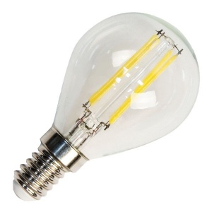 Светодиодная филаментная лампа Osram FIL SCL P75     6W/840 230V CL  FIL E14  850lm  FS1 шарик 4058075218178
