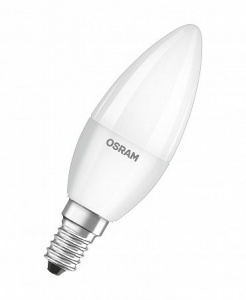 Светодиодная лампа Osram LS CLB 40  5W/840 220-240V FR  E14 470lm     240* 15000h свеча 4058075056886