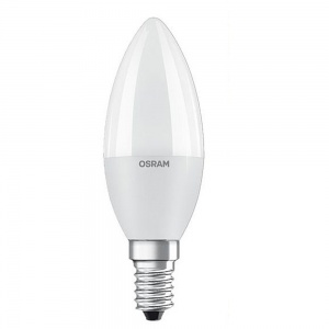 Светодиодная лампа Osram LS CLB 75  8W/840 220-240V FR  E14 806lm     240° 15000h свеча 4058075210714