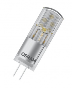 Светодиодная лампа Osram LEDPPIN  30 2.4W/827 G4   12V    300Lm d14x36 4058075811492