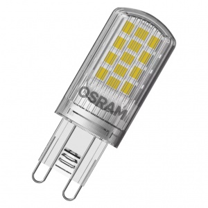 Светодиодная лампа Osram LEDPPIN 40 4.2W/827 G9 230V  470Lm d19x52 4058075626072