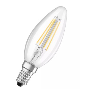 Светодиодная лампа Osram LED SUPERSTAR+ CL B FIL 40 dim 3.4W/927 E14 Ra90 4058075602731