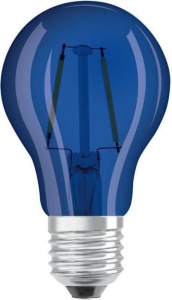 Светодиодная лампа Osram LED STAR CL A15 2.5W/190 230V Синий E27 6X1 4058075434004