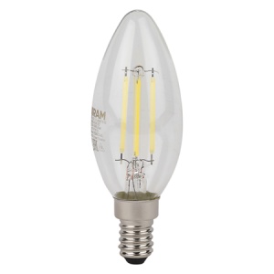 Светодиодная лампа Osram LED STAR CL B60 5W/827 220-240V FIL CL E14 10X1RU 4058075684577