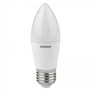 Светодиодная лампа Osram LV CLB 75 10SW/865 220-240V FR E27 800lm 200° 25000h свеча 4058075579590