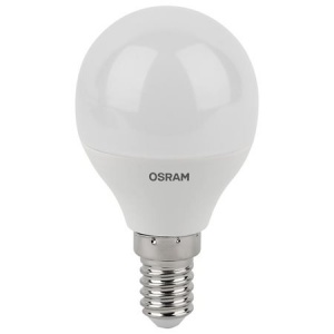Светодиодная лампа Osram LCCLP40 5.5W/865 230VFR E14 470lm шарик антибактериальная 4058075561533