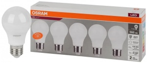 Светодиодная лампа Osram LVCLA60 7SW/840 230V E27 Экопак1X5 4058075577657