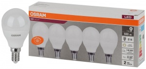 Светодиодная лампа Osram LVCLP60 7SW/830 230V E14 Экопак1X5 4058075578104