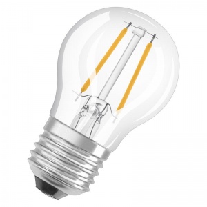 Светодиодная лампа Osram LED SUPERSTAR+ CL P FIL CL 40 dim 3.4W/940 E27 Ra90 470lm 15000h  d45*78mm 4058075603097
