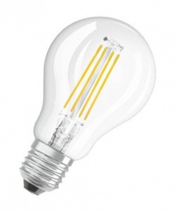 Светодиодная лампа Osram FIL SCL P40     4W/840 230V CL  FIL E27  470lm  FS1 шарик FILLED 4058075435148