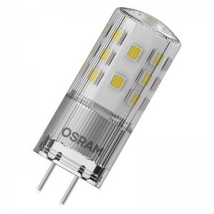 Светодиодная лампа Osram DIM LEDPPIN  40 4.5W/827 GY6.35  12V  470Lm d18x50 4058075607255