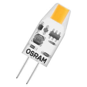 Светодиодная лампа Osram LEDPPIN  10    1W/827 G4   12V    100Lm d10x30 4058075523098