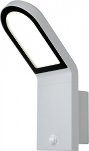 Уличный настенный светодиодный светильник Osram Endura Style Wall Sensor WT 12W 3000K 4058075033252