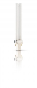 Лампа Philips PL-S  9W/10/2P  G23  Actinic BL  350 - 400нм  ловушки полимеризация 927901721008