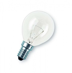 Лампа накаливания Philips STANDART P45 CL 40W E14 230V шарик прозрачный d45x78 926000006511