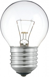 Лампа накаливания Philips STANDART P45 CL 60W E27 230V шарик прозрачный d45x73 926000005857