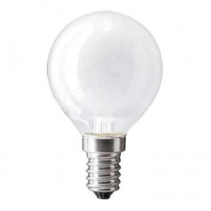Лампа накаливания Philips STANDART P45 FR 60W E14 230V шарик матовый d45x78 926000003857