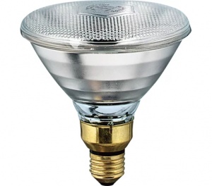 Прозрачная инфракрасная лампа Philips PAR38 IR175С E27 230V d121x136 923801344209