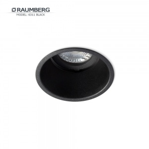 Точечный встраиваемый светильник Raumberg 6311 Black