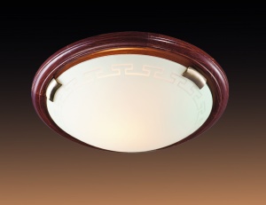  Настенно-потолочный светильник Sonex Greca Wood 160/K