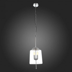 Подвесной светильник ST Luce Delevaso SL367.103.04 Хром/Прозрачный E14 4*40W 