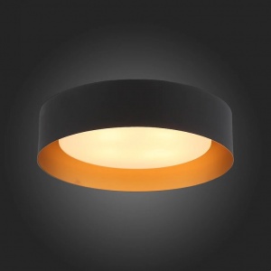  Потолочный светильник ST Luce Chio SL392.422.04 Черный.Золотой/Белый E14 4*40W 