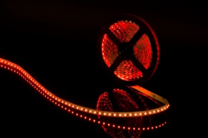 Лента светодиодная SWG стандарт SMD 3528 120 LED/м 9.6 Вт/м 12В IP20 Цвет: Красный 000062