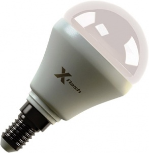  Светодиодная лампа шар  Mini E14 4W(=40W) 3K 220V арт. 42548