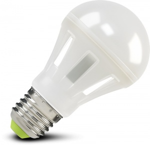  Светодиодная лампа Bulb груша E27 6W 3000K 220V 360° XF-E27-BC-P-6W-3000K-220V арт. 46959