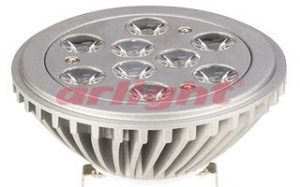  Светодиодная лампа MDS-AR111-9x1W 35deg Day White 12V 35 ° арт. 016036