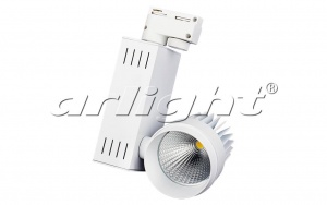  Светодиодный трековый светильник для однофазной шины LGD-538WH 18W Warm White  3000K 017688 Arlight
