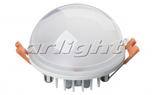  Светодиодный встраиваемый светильник LTD-80R-Crystal-Sphere 5W White  6000K 020212 Arlight