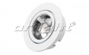  Светодиодный встраиваемый поворотный мебельный светильник LTM-R65WH 5W White 10deg  6000K 020766 Arlight