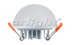  Светодиодный встраиваемый светильник LTD-80R-Opal-Sphere 5W Warm White  3000K 020815 Arlight