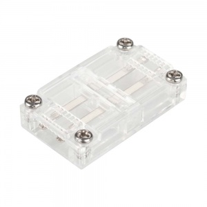 Коннектор прямой для ленты Arlight ARL-50000PV 15.5x6mm прозрачный Пластик 027067