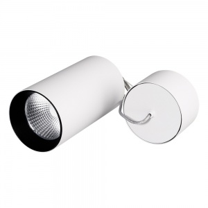 Подвесной светодиодный светильник Arlight SP-Polo-R85-2-15W Day White 4000K 40deg (White-Black Ring) 022946