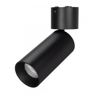 Светодиодный светильник Arlight SP-Polo-Surface-Flap-R65-8W Warm 3000K (BK-BK 40 deg) 027530